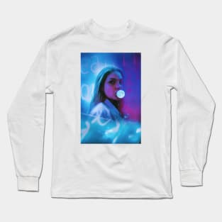 The charm of a full moon Long Sleeve T-Shirt